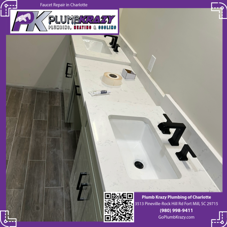 Faucet repair in charlotte