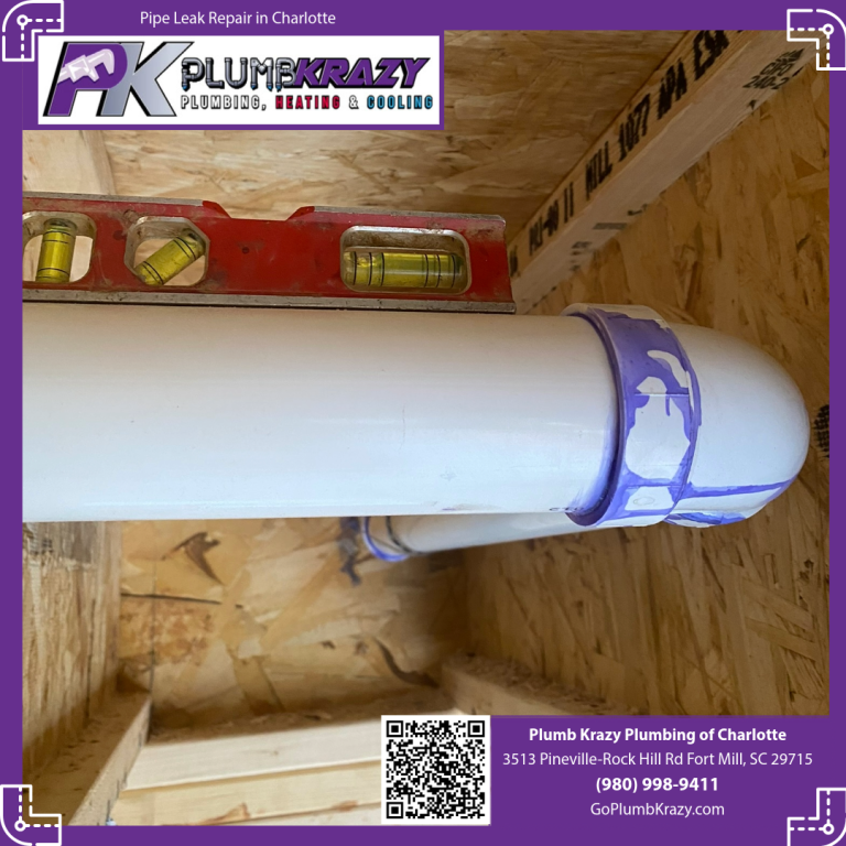 Pipe Leak Repair in Charlotte